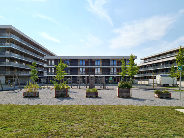Neubau Apartmentsiedlung Wagonlits, Schlieren 